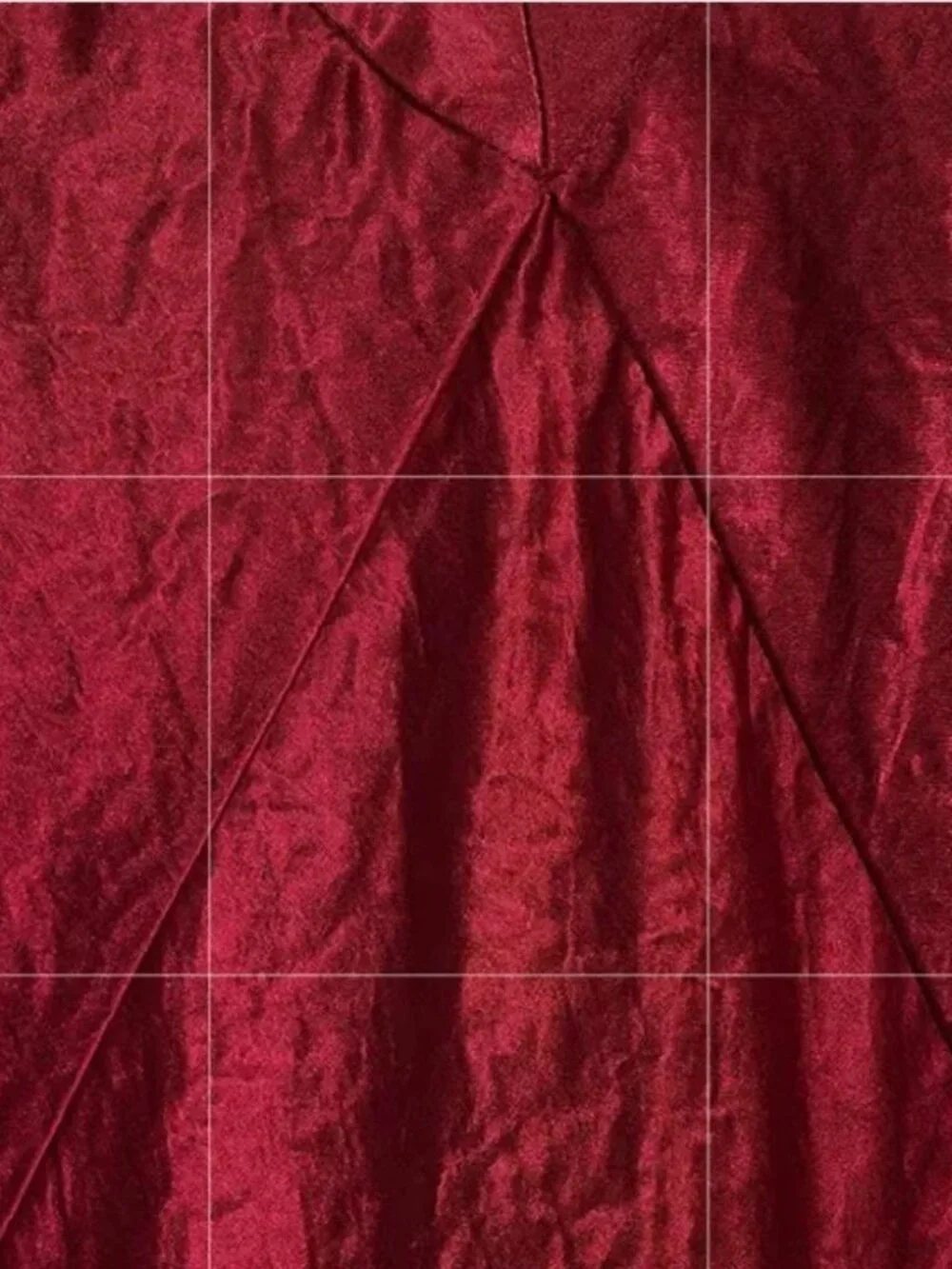 NWT Eileen Fisher RUBY Textured Satin V - Neck Dress - Picture 4 of 4